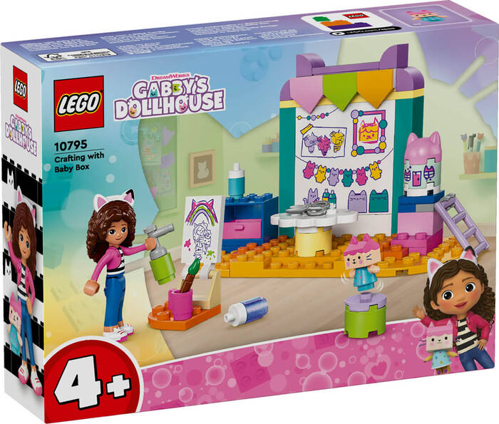 10795 LEGO® Gabby's Dollhouse Karton Yavru Kedi ile El Sanatları - 2