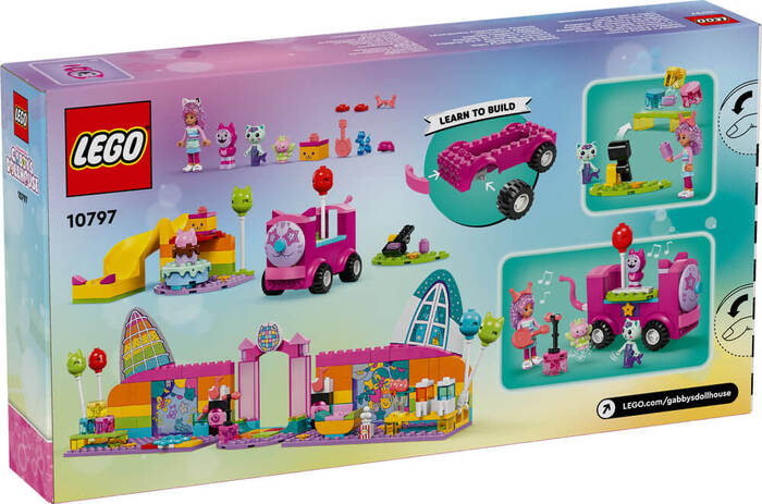 10797 LEGO® Gabby's Dollhouse Gabby'nin Parti Odası - 7