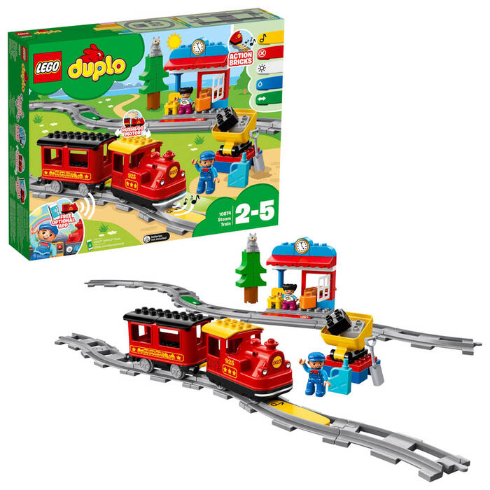 10874 LEGO® DUPLO® Town Buharlı Tren - 2