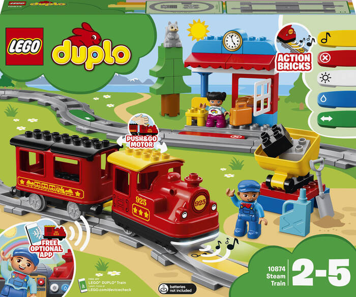 10874 LEGO® DUPLO® Town Buharlı Tren - 3
