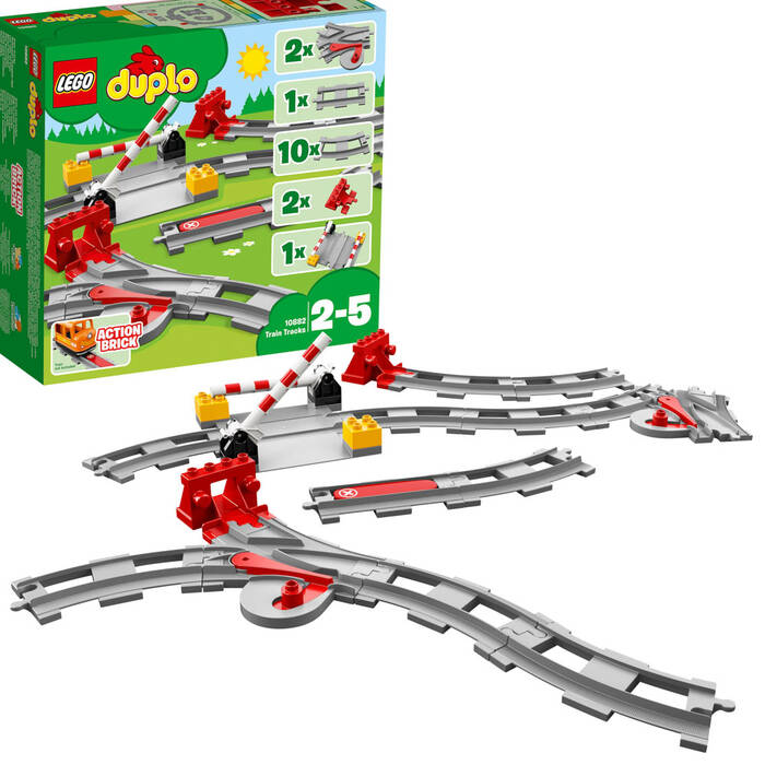 10882 LEGO® DUPLO® Town Tren Rayları - 2