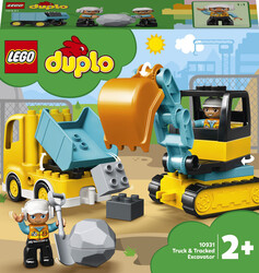 10931 LEGO® DUPLO® Town Kamyon ve Paletli Kazıcı - 3