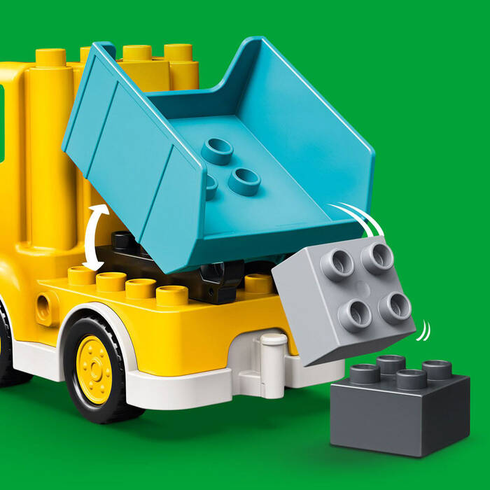10931 LEGO® DUPLO® Town Kamyon ve Paletli Kazıcı - 5