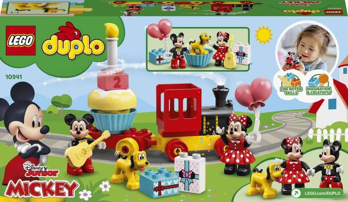 10941 LEGO® DUPLO® ǀ Disney Mickey and Friends Mickey ve Minnie Doğum Günü Treni - 4