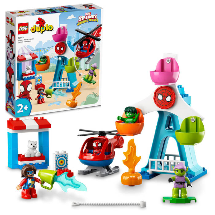 10963 LEGO® DUPLO® Örümcek Adam ve Arkadaşları: Lunapark Macerası - 2