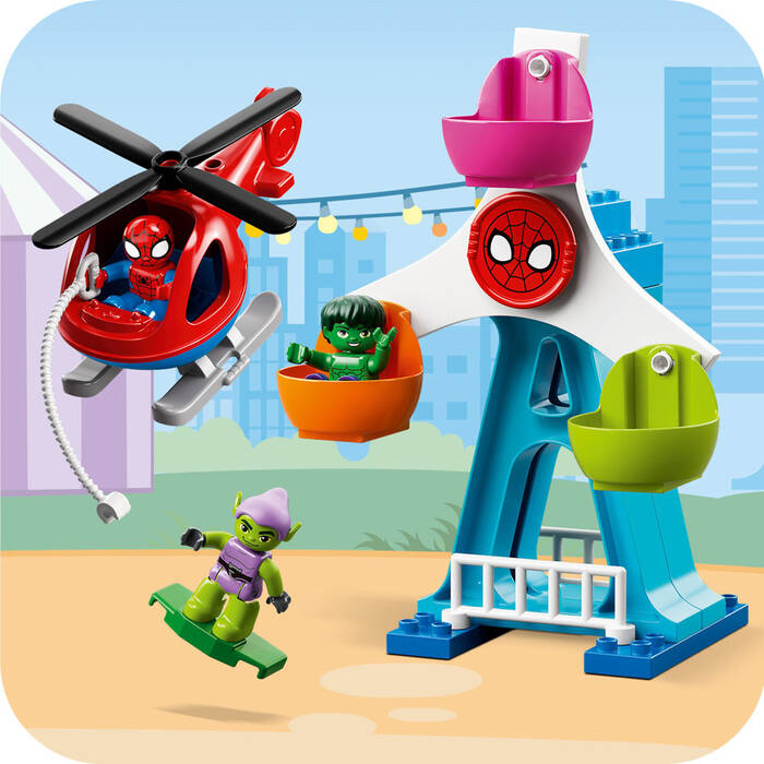 10963 LEGO® DUPLO® Örümcek Adam ve Arkadaşları: Lunapark Macerası - 4