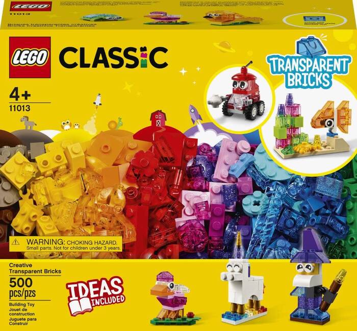 11013 LEGO Classic Yaratıcı Şeffaf Yapım Parçaları - 2