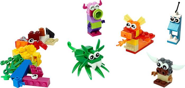 11017 LEGO Classic Yaratıcı Canavarlar - 1