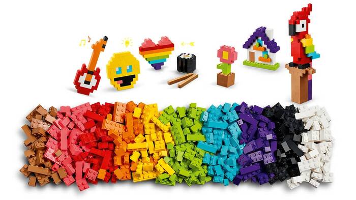 11030 LEGO® Classic Bir Sürü Yapım Parçası - 3