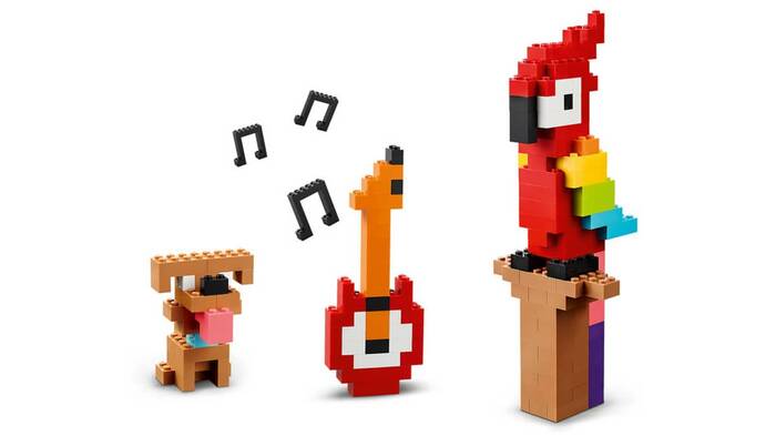 11030 LEGO® Classic Bir Sürü Yapım Parçası - 6