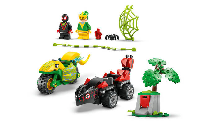 11198 LEGO® Spidey Spin ve Electro Dinozor Aracı Takibi - 5