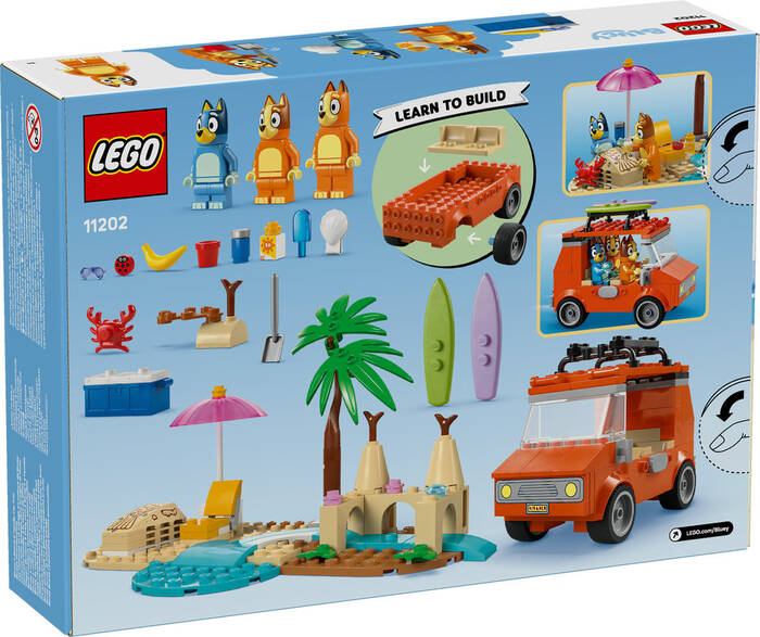 11202 LEGO® Bluey Bluey'nin Ailece Plaj Gezisi - 7