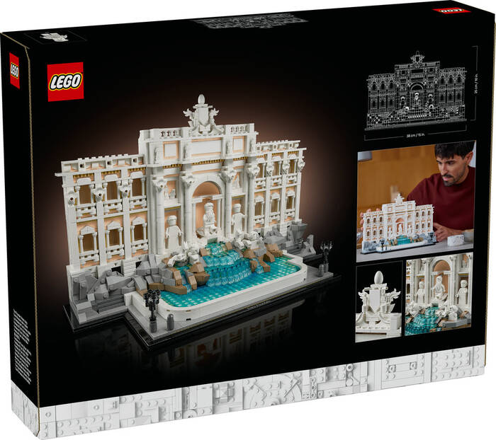 21062 LEGO® Architecture Trevi Çeşmesi - 7