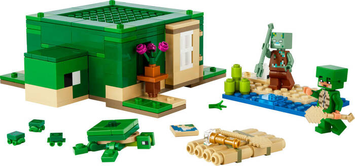 21254 LEGO® Minecraft Kaplumbağa Plaj Evi - 1