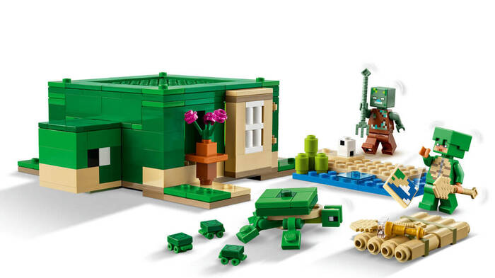 21254 LEGO® Minecraft Kaplumbağa Plaj Evi - 3
