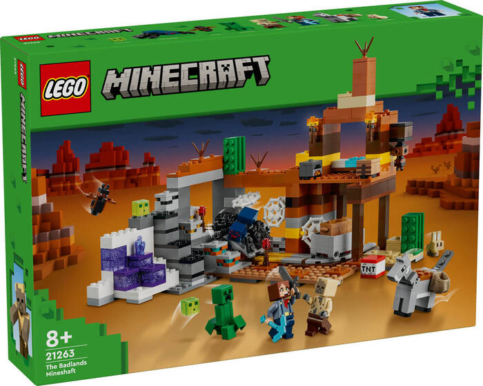 21263 LEGO® Minecraft Çorak Arazi Maden Kuyusu - 2