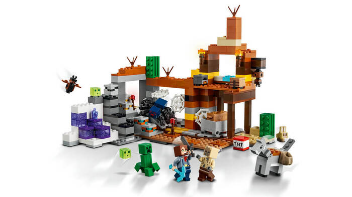 21263 LEGO® Minecraft Çorak Arazi Maden Kuyusu - 3