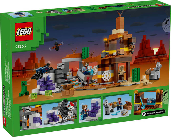 21263 LEGO® Minecraft Çorak Arazi Maden Kuyusu - 7