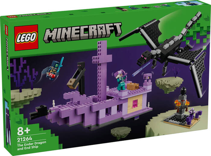 21264 LEGO® Minecraft Ender Ejderhası ve End Gemisi - 2