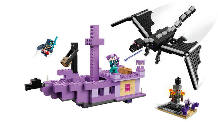 21264 LEGO® Minecraft Ender Ejderhası ve End Gemisi - 3