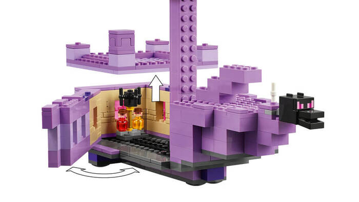 21264 LEGO® Minecraft Ender Ejderhası ve End Gemisi - 6