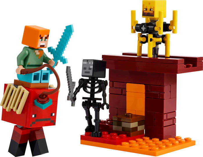 21266 LEGO® Minecraft Nether Lav Savaşı - 1