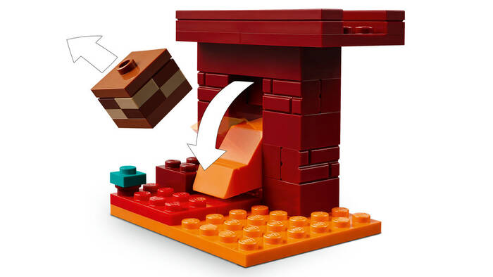 21266 LEGO® Minecraft Nether Lav Savaşı - 6