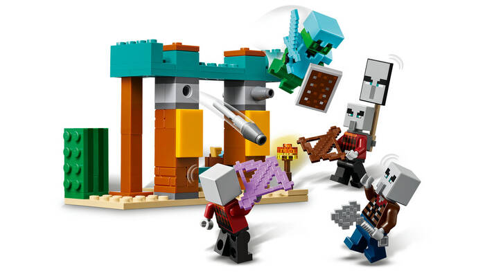 21267 LEGO® Minecraft Serseri Köylü Çöl Devriyesi - 3