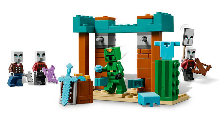 21267 LEGO® Minecraft Serseri Köylü Çöl Devriyesi - 5