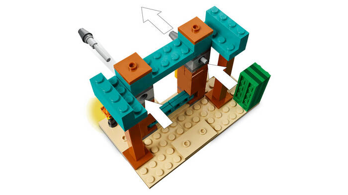 21267 LEGO® Minecraft Serseri Köylü Çöl Devriyesi - 6