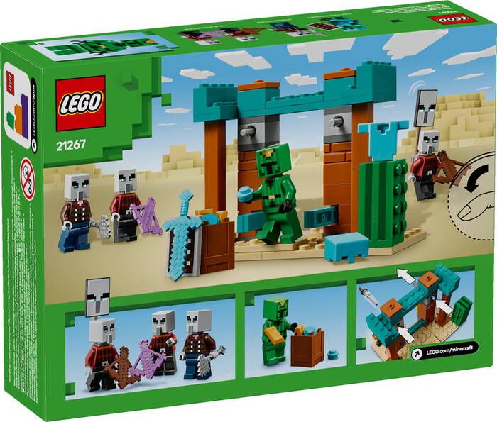 21267 LEGO® Minecraft Serseri Köylü Çöl Devriyesi - 7