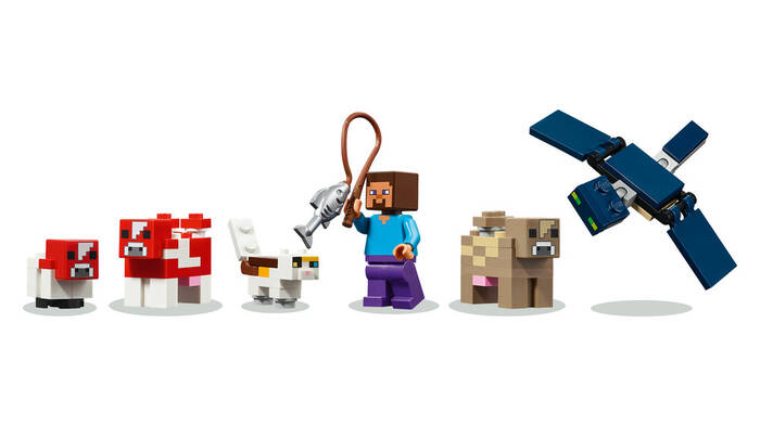 21270 LEGO® Minecraft Mooshroom Evi - 4