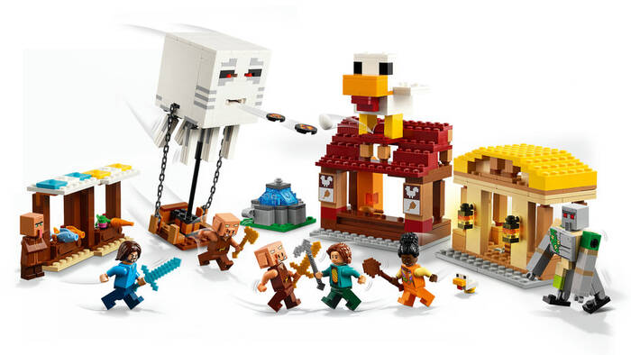 21273 LEGO® Minecraft® Hortlak Balon Köy Saldırısı - 5