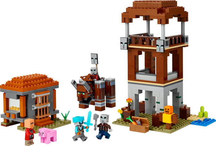 21278 LEGO® Minecraft® Yağmacı Karakolu ve Çapulcu - 1