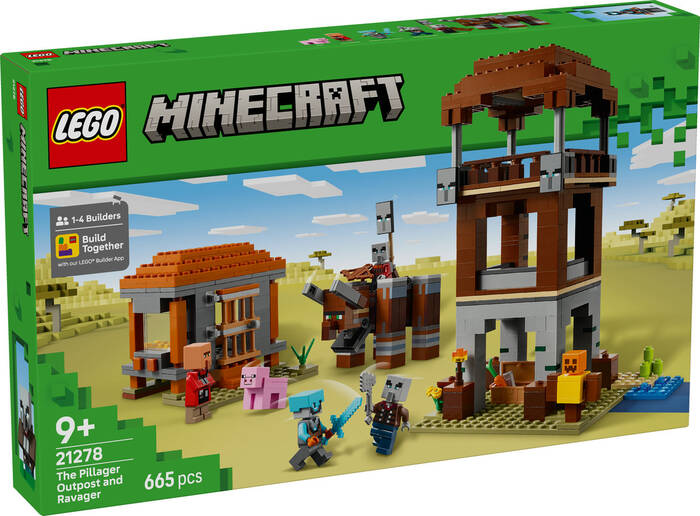 21278 LEGO® Minecraft® Yağmacı Karakolu ve Çapulcu - 2