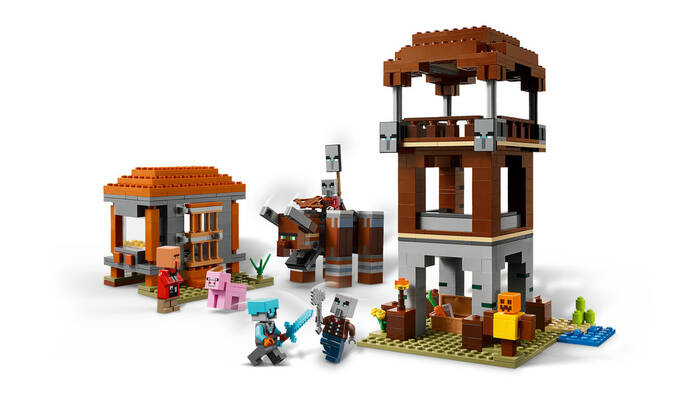 21278 LEGO® Minecraft® Yağmacı Karakolu ve Çapulcu - 3