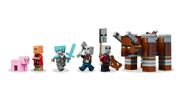 21278 LEGO® Minecraft® Yağmacı Karakolu ve Çapulcu - 4