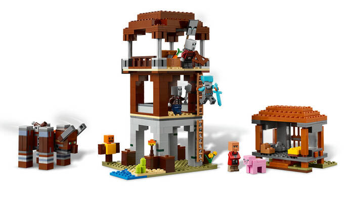 21278 LEGO® Minecraft® Yağmacı Karakolu ve Çapulcu - 5