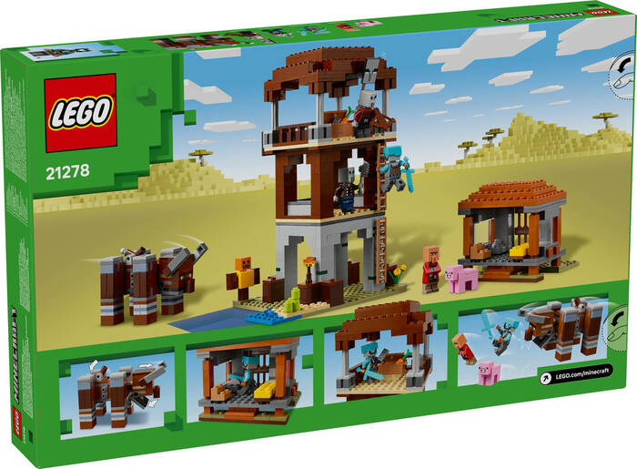 21278 LEGO® Minecraft® Yağmacı Karakolu ve Çapulcu - 7