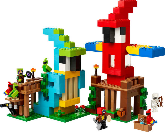 21282 LEGO® Minecraft® Papağan Evleri - 1
