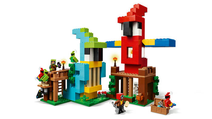 21282 LEGO® Minecraft® Papağan Evleri - 3