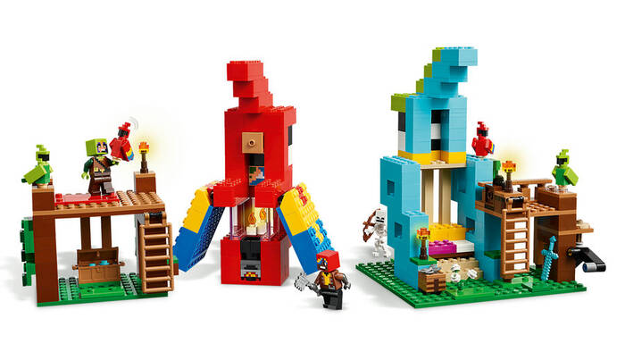 21282 LEGO® Minecraft® Papağan Evleri - 5
