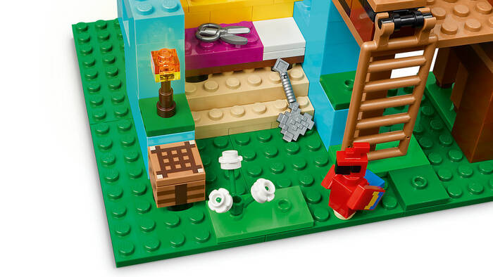 21282 LEGO® Minecraft® Papağan Evleri - 6