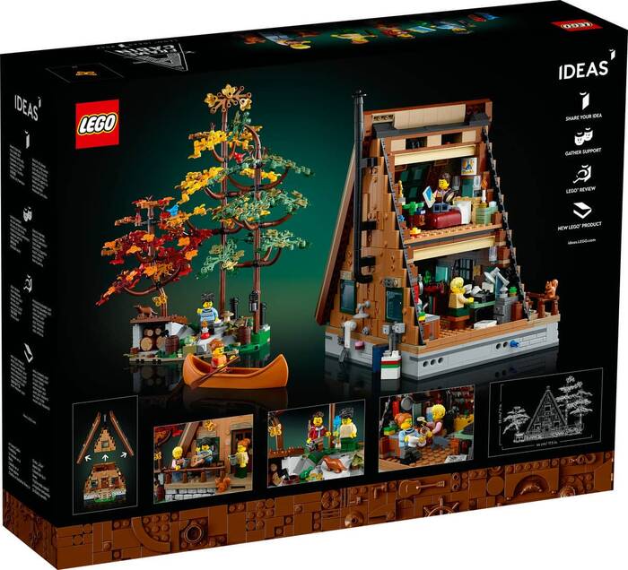 21338 LEGO® Ideas Dik Çatılı Kulübe - 7