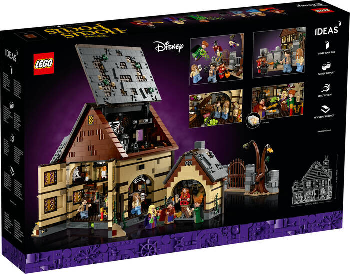 21341 LEGO® LEGO Ideas Disney Hocus Pocus: Sanderson Kardeşlerin Evi - 7