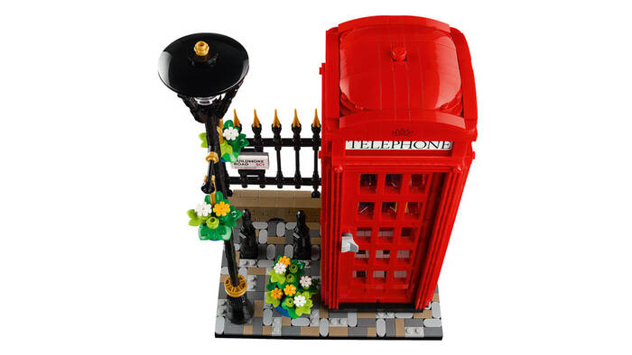 21347 LEGO® Ideas Kırmızı Londra Telefon Kulübesi - 9