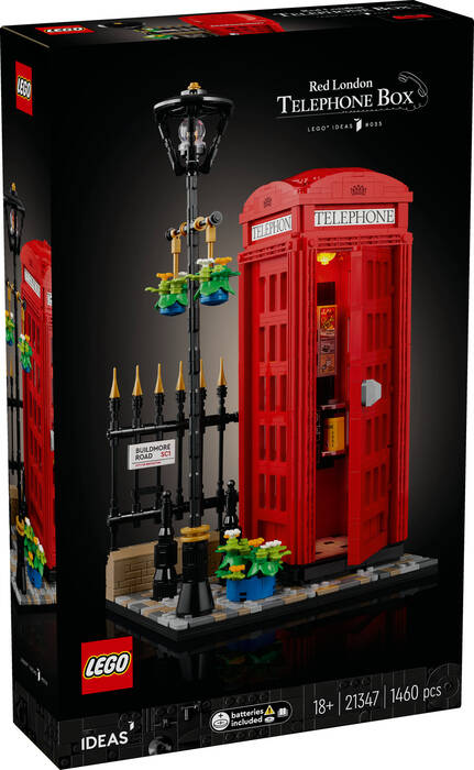 21347 LEGO® Ideas Kırmızı Londra Telefon Kulübesi - 4