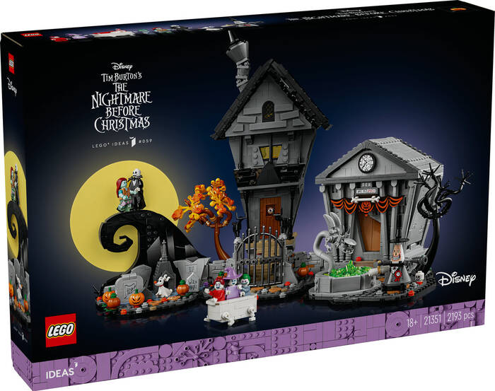 21351 LEGO® Ideas Disney Tim Burton’ın Noel Gecesi Kabusu - 2
