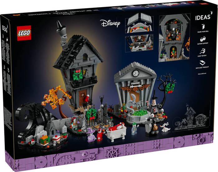 21351 LEGO® Ideas Disney Tim Burton’ın Noel Gecesi Kabusu - 7