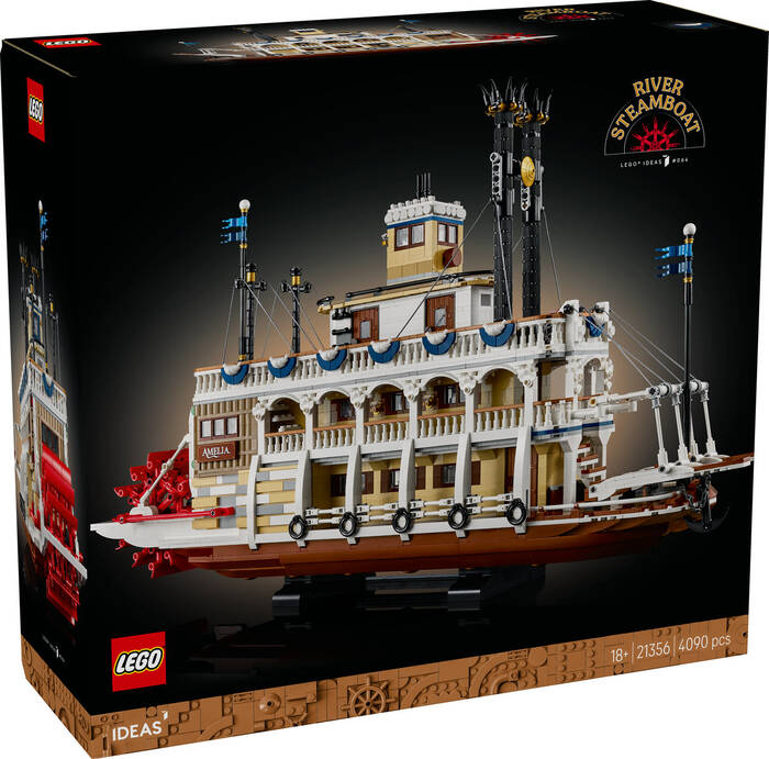 21356 LEGO® Ideas Buharlı Nehir Gemisi - 2